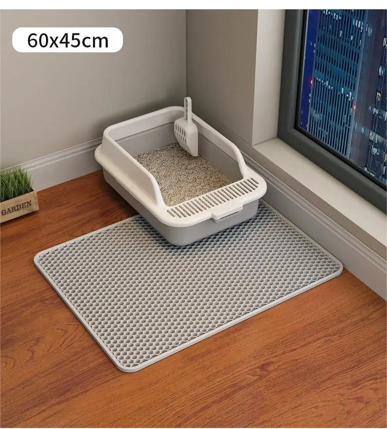 Waterproof Double Cat Litter Mat