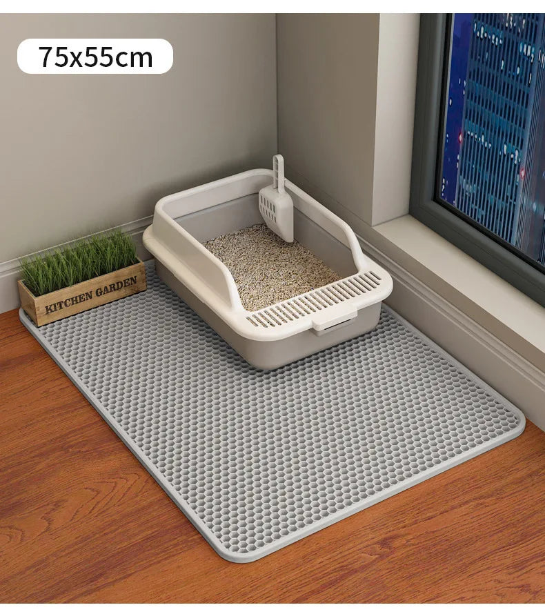 Waterproof Double Cat Litter Mat