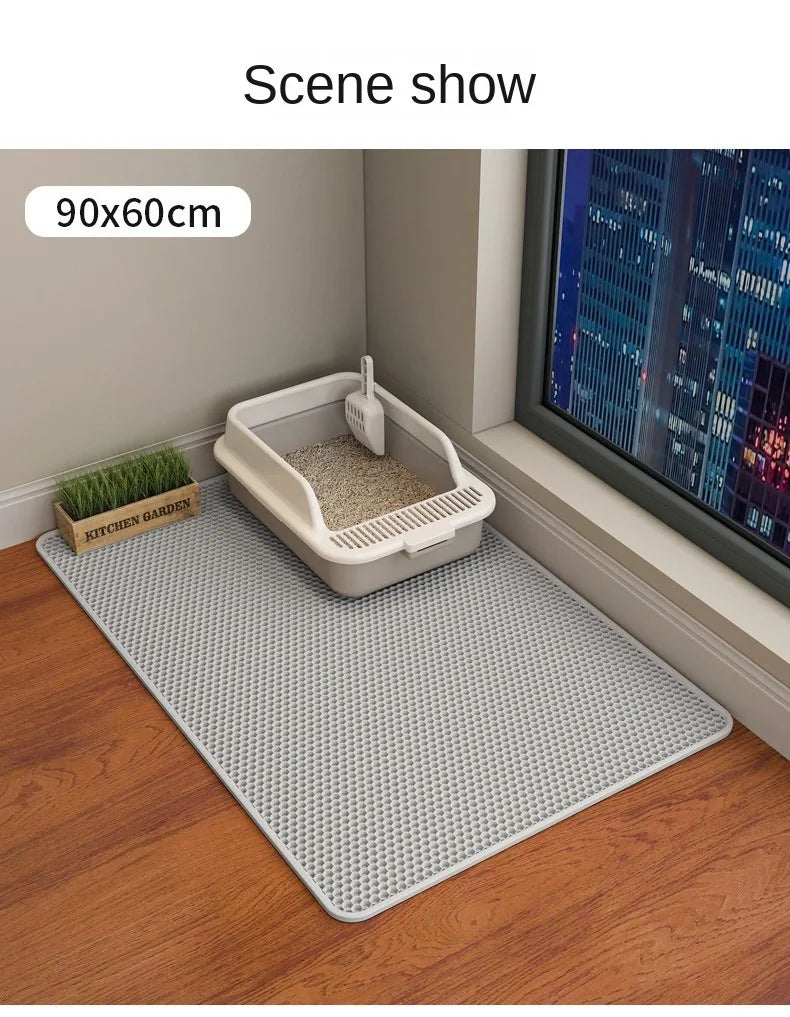 Waterproof Double Cat Litter Mat