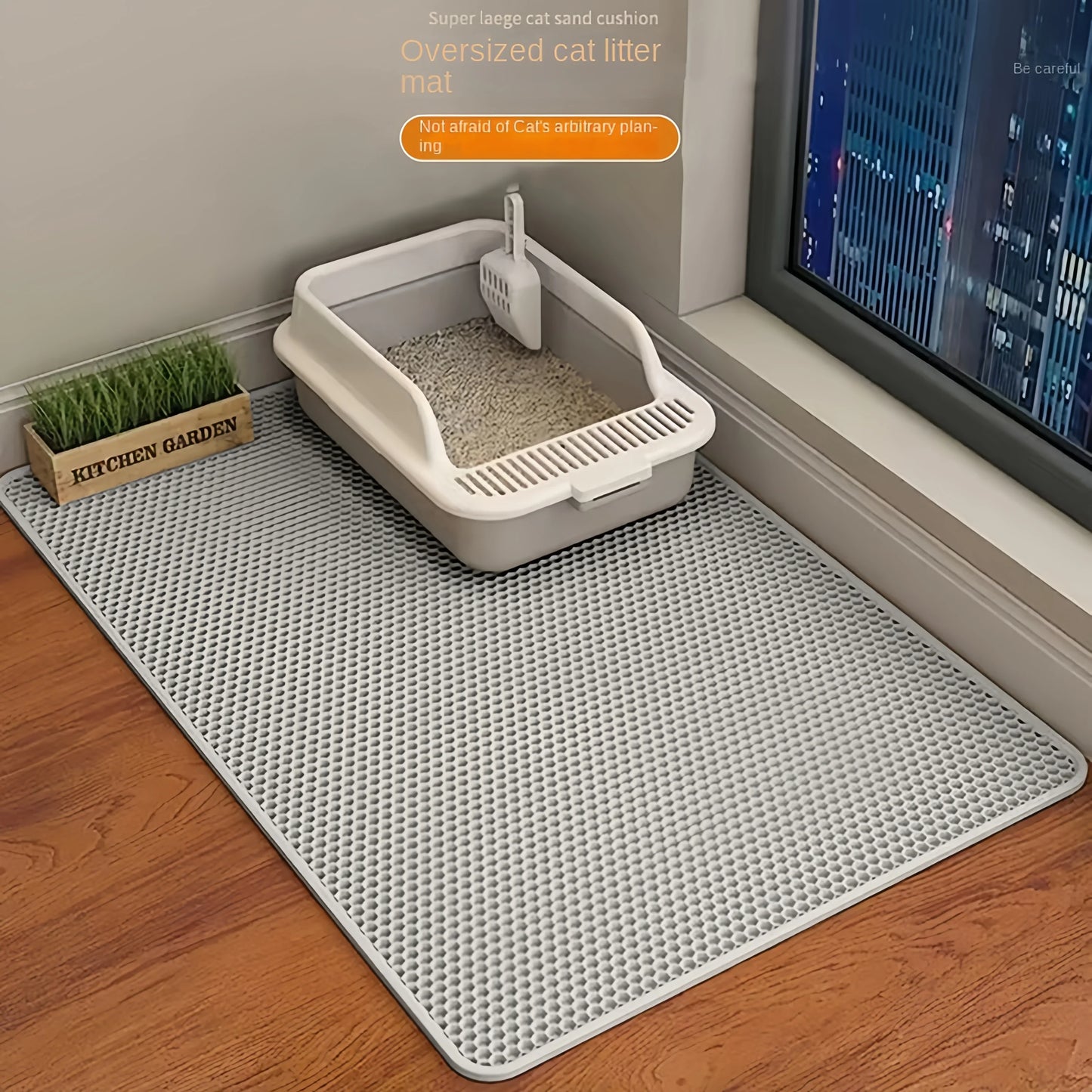 Waterproof Double Cat Litter Mat