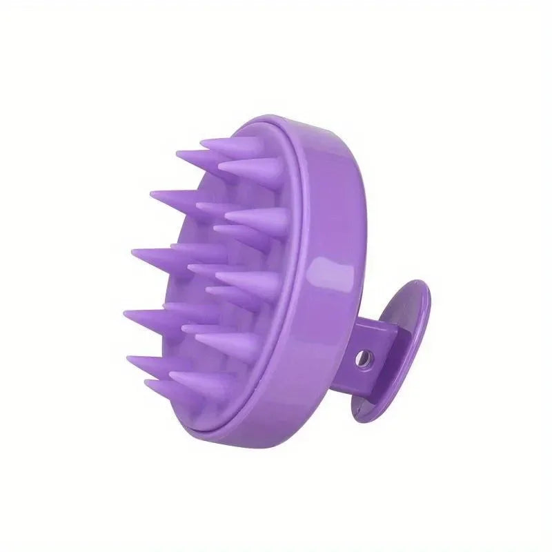 Silicone brush for washing hair