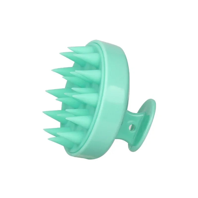 Silicone brush for washing hair