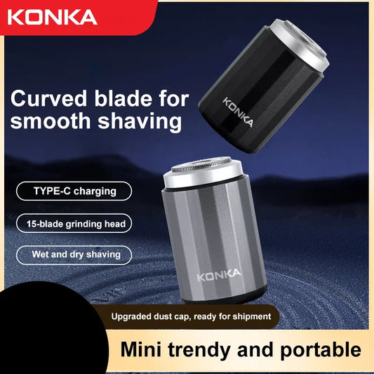 2024 NEW Mini Portable Waterproof Electric Shaver