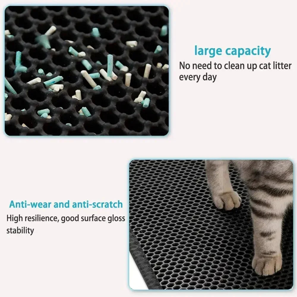 Waterproof Double Cat Litter Mat