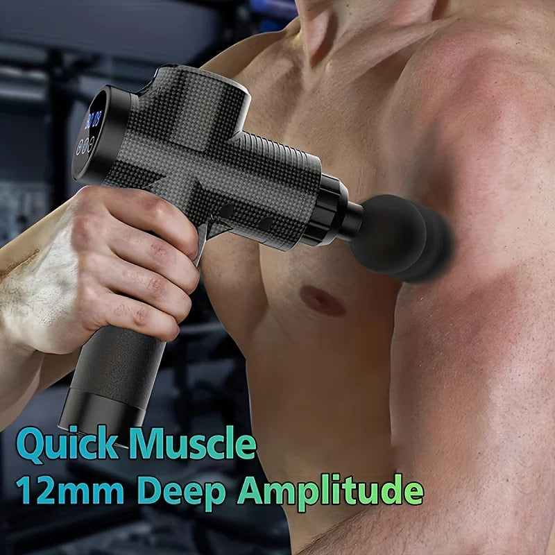 Fascial massage gun, electric percussion