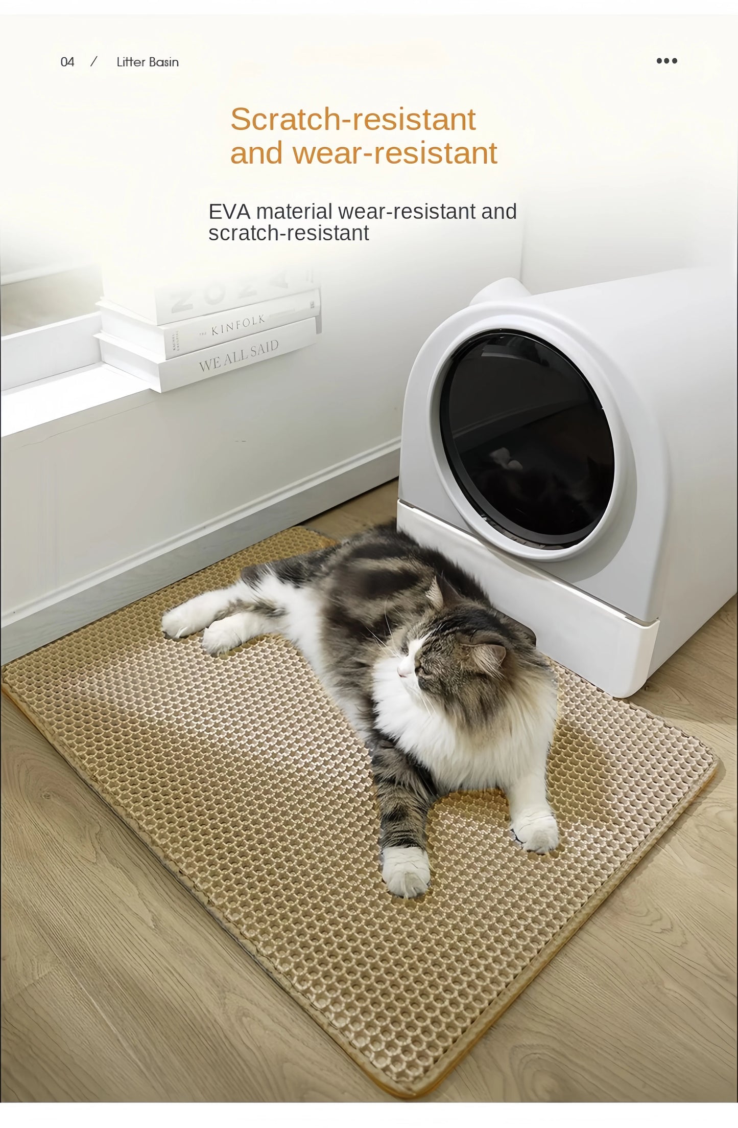 Waterproof Double Cat Litter Mat